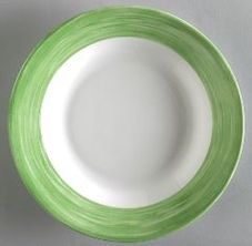 DINNER PLATE BRUSH GREEN 23.5 cm 