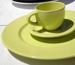 KIT FAIENCE ELENA ANIS 3/4 personnes