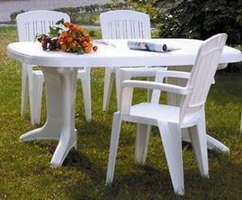 TAVOLA BIANCA TRENDY PORTOFINO 160X95CM