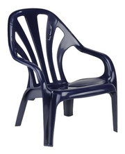 Poltrona bassa di piscina BOLERO BLU