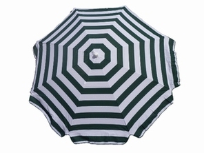 PARASOLE � 200 - 100% cotone - bande verdi