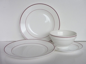 PICCOLA BASE RETE ROSSA � 15.5 cm
