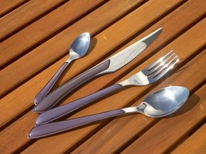 FOURCHETTE ECLAT manche Gris