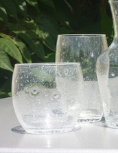 GOBELET BULLES Forme haute 36 cl transparent