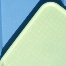 PLATEAU REPAS 46x36cm polypropyl&egrave;ne - VERT ANIS
