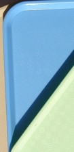 PLATEAU REPAS 46 X 36 polypropyl&egrave;ne - BLEU