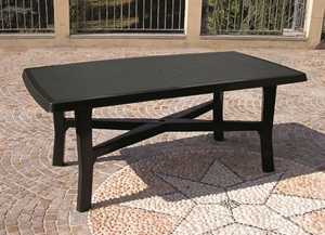 TABLE SENNA ANTHRACITE 180 x 100 cm