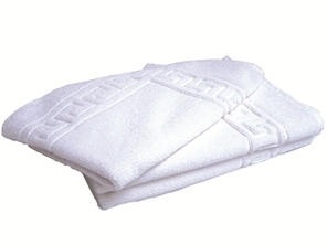 CARPET OF white BATH out of sponge, 550gr/m2 50x70cm