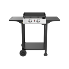 PLANCHA GAZ INTEGRÉE SUR DESSERTE