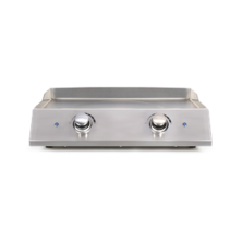 PLANCHA ELECTRIQUE INOX 2 THERMOSTATS