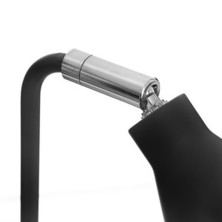 LAMPE DE BUREAU LINN METAL NOIR HT: 45.5cm