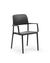 FAUTEUIL NARDI RIVA BISTROT ANTHRACITE
