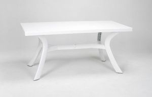 TABLE NARDI TOSCANA Blanche 160x80cm