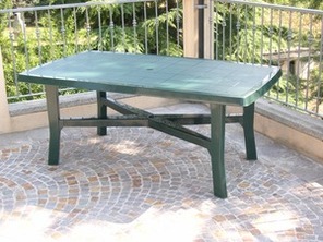 TABLE SENNA VERTE 180 x 100 cm 