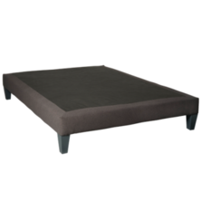 SOMMIER TAPISSIER TROPIC GRIS 80X200X15cm