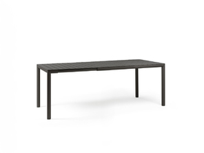 TABLE NARDI TEVERE ANTHRACITE 147-211x90cm